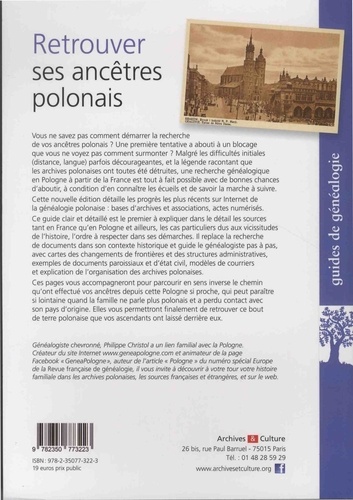 Retrouver ses ancêtres polonais 2e édition revue et augmentée