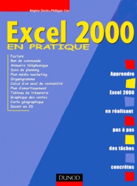 Philippe Cier et Régine Dorin - Excel 2000.