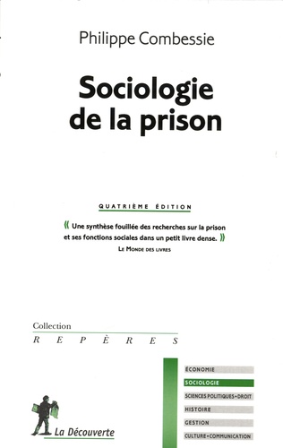 Sociologie de la prison 4e édition