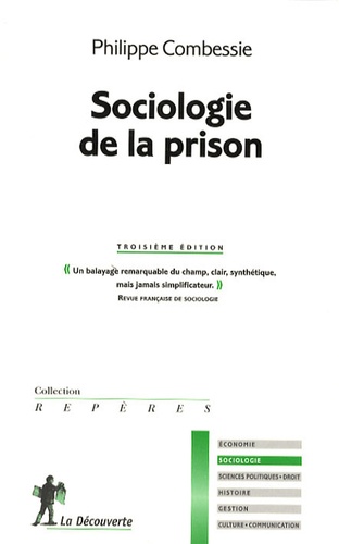 Sociologie de la prison 3e édition