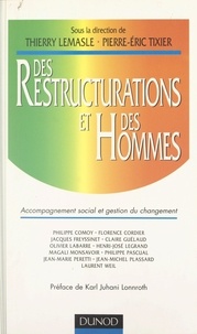 Philippe Comoy et Florence Cordier - Des restructurations et des hommes - Accompagnement social et gestion du changement.