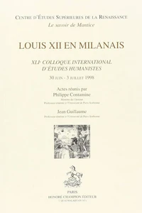 Louis XII en Milanais