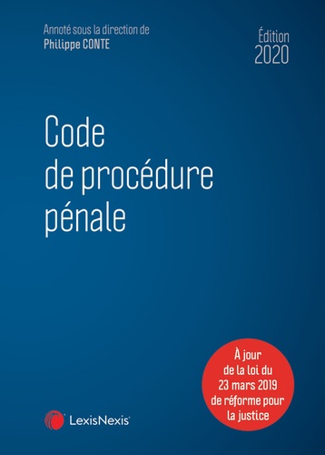 Code de procédure pénale. Avec le livret "Les 60 ans du Code de procédure pénale" offert  Edition 2020