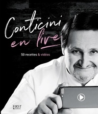 Jarre de téléchargement d'ebook mobile gratuit Conticini en live  - 50 recettes & vidéos CHM PDF par Philippe Conticini 9782412029527