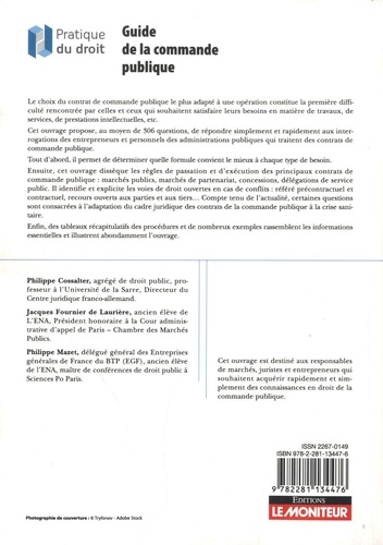 Guide de la commande publique. Marchés publics - Concessions 5e édition