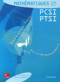 Philippe Crocy et Erick de Brauwère - Mathématiques PCSI-PTSI 1re année.
