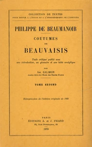 Coutumes de Beauvaisis