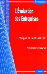 Philippe de La Chapelle - L'évaluation des entreprises.