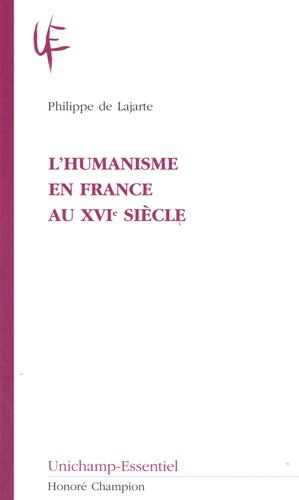 L'humanisme en France au XVIe siècle