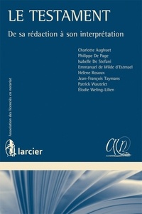 Le testament - De sa rédaction à son interprétation.pdf