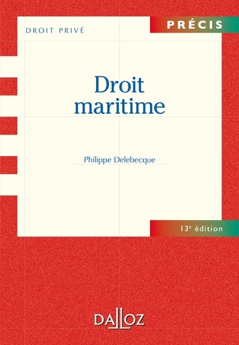 Droit maritime 13e édition