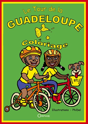 Philippe Delépine - Le tour de la Guadeloupe - Coloriage.