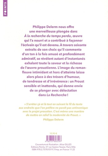 Proust Instantanés. Extraits de La Recherche choisis et commentés par Philippe Delerm