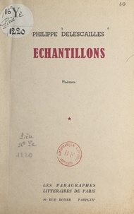 Philippe Delescailles - Échantillons.
