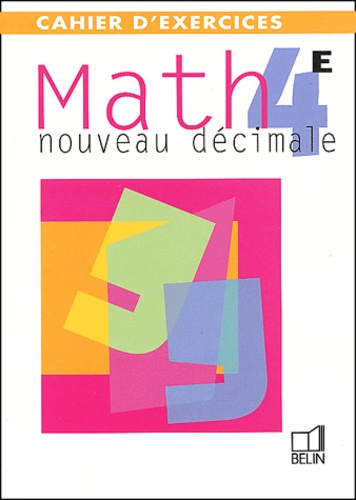 Philippe Depresle - Math 4eme. Cahier D'Exerices.