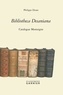 Philippe Desan - Bibliotheca Desaniana - Catalogue Montaigne.