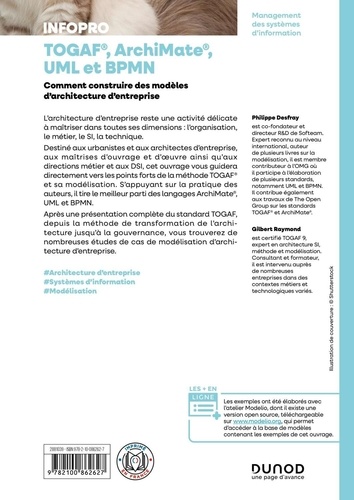 TOGAF, Archimate, UML et BPMN - 3e éd.. Comment construire des modèles d'architecture d'entreprises