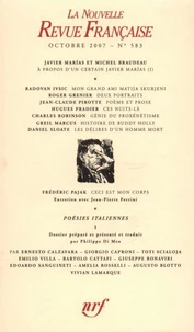 Poésies italiennes