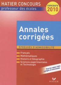 Annales corrigées