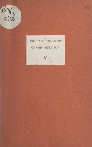 Champ intérieur (1939-1954)