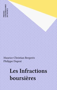 Les infractions boursières