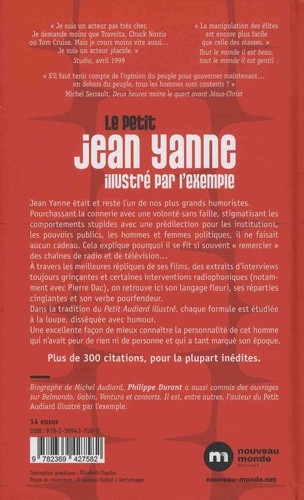 Le petit Jean Yanne illustré par l'exemple