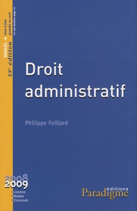 Philippe Foillard - Droit administratif.