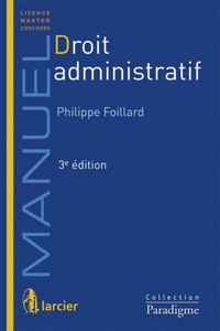Philippe Foillard - Droit administratif.