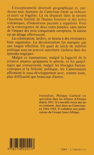 Le Cameroun tome 1. 1