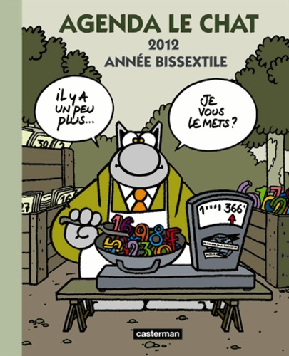 Agenda le Chat 2012 année bissextile de Philippe Geluck - Livre - Decitre