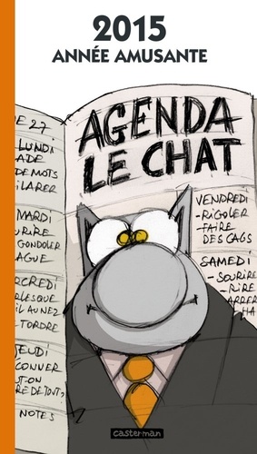Agenda Le Chat 2015 année amusante