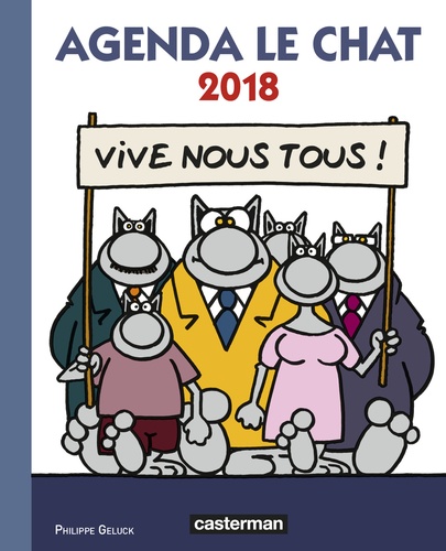 Agenda Le Chat de Philippe Geluck - Grand Format - Livre - Decitre