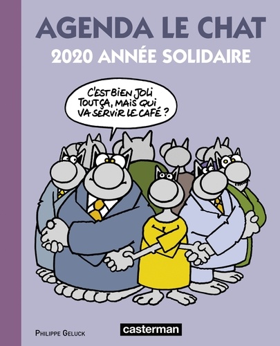 Agenda Le chat. 2020 année solidaire  Edition 2020