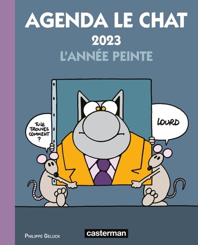 Agenda Le Chat. L'année peinte  Edition 2023