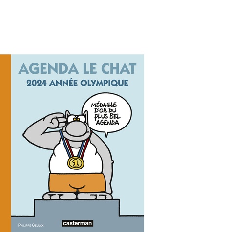 Agenda Le Chat - Année Olympique de Philippe Geluck - Grand Format
