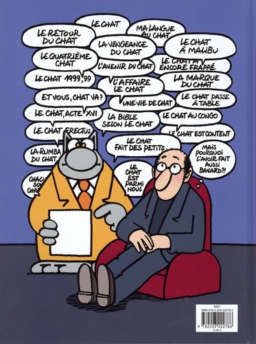 Le Chat Tome 24. Le Chat et les 40 bougies - Philippe Geluck - Livres ...