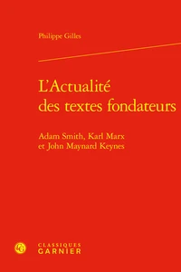 L'actualité des textes fondateurs