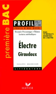 "Électre", 1937, Jean Giraudoux
