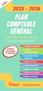 Philippe Guillermic - Plan comptable général - Liste intégrale des comptes.