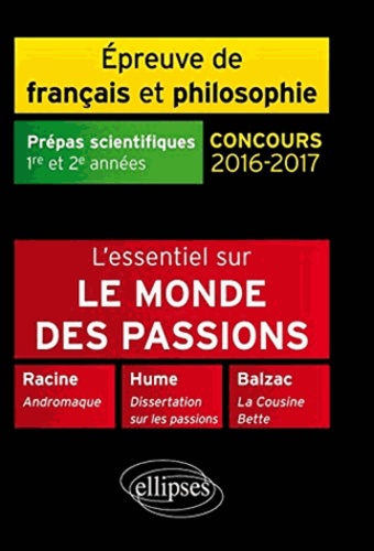 L'essentiel nouveau thème français philosophie. Epreuve de français et philosophie, prépas scientifiques : concours 2016-2017