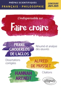 L'indispensable sur Faire croire