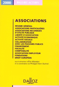 Philippe-Henri Dutheil et  Collectif - Associations. Edition 2000.