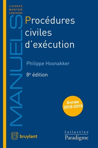 Procédures civiles d'exécution 8e édition