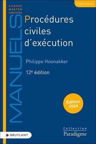 Procédures civiles d'exécution  Edition 2024