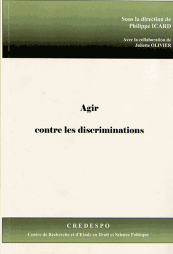 Philippe Icard - Agir contre les discriminations.