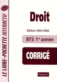 Droit BTS tertiaires 1e année