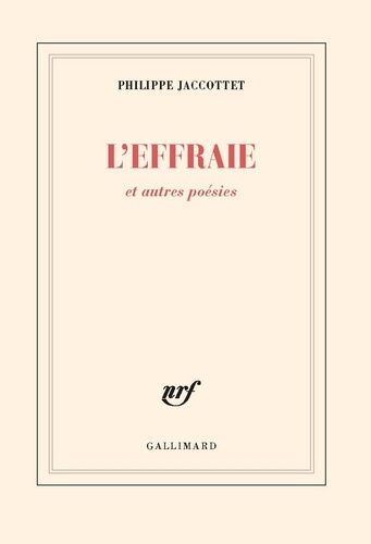 L'Effraie. Et autres poésies