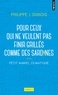Philippe Jacques Dubois - Petit manuel climatique pour ceux qui ne veulent pas finir grillés comme des sardines.