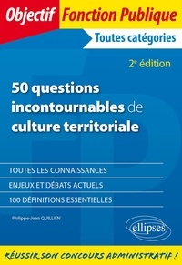 Philippe-Jean Quillien - 50 questions incontournables de culture territoriale.