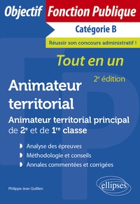 Philippe-Jean Quillien - Animateur territorial - Animateur territorial principal de 2e et de 1re classe, Catégorie B.